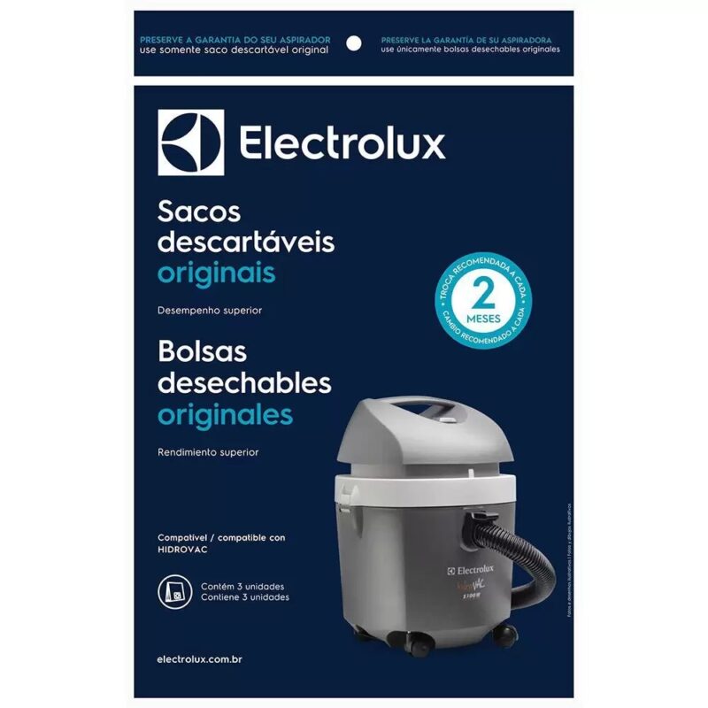SACO PARA ASPIRADOR ELECTROLUX HIDROVAC 1300W ORIGINAL